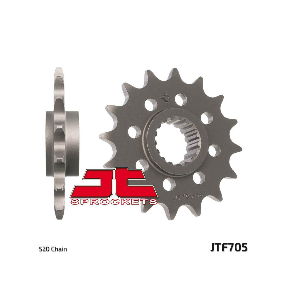 Pignon JT SPROCKETS acier standard 705 - 520