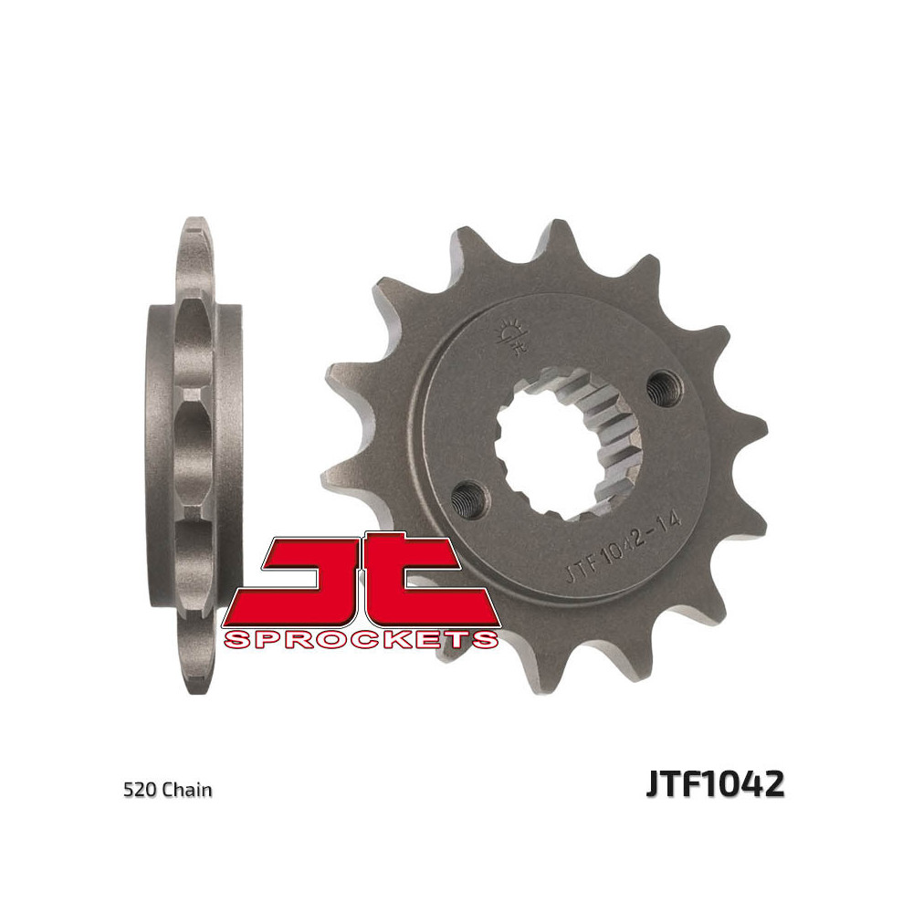 Pignon JT SPROCKETS acier standard 1042 - 520