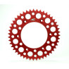 Couronne RENTHAL aluminium Ultra-Light anti-boue 154U - 520