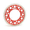 Couronne RENTHAL Twinring aluminium Ultra-Light anti-boue anodisé dur HA - 520