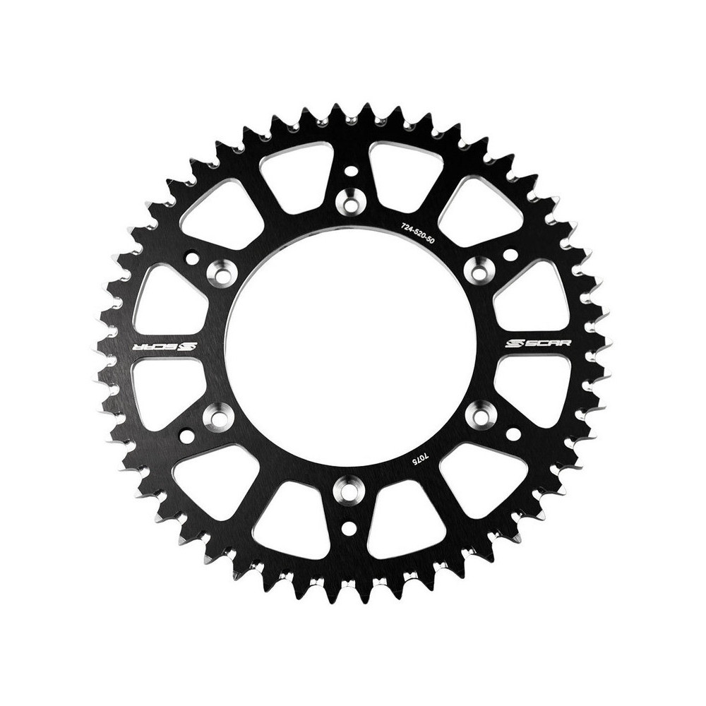 Couronne SCAR aluminium ultra-light anti-boue SRS520 - 428