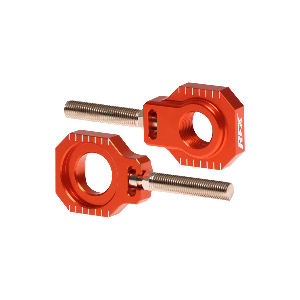 RFX Pro Chain Tensioners - Orange