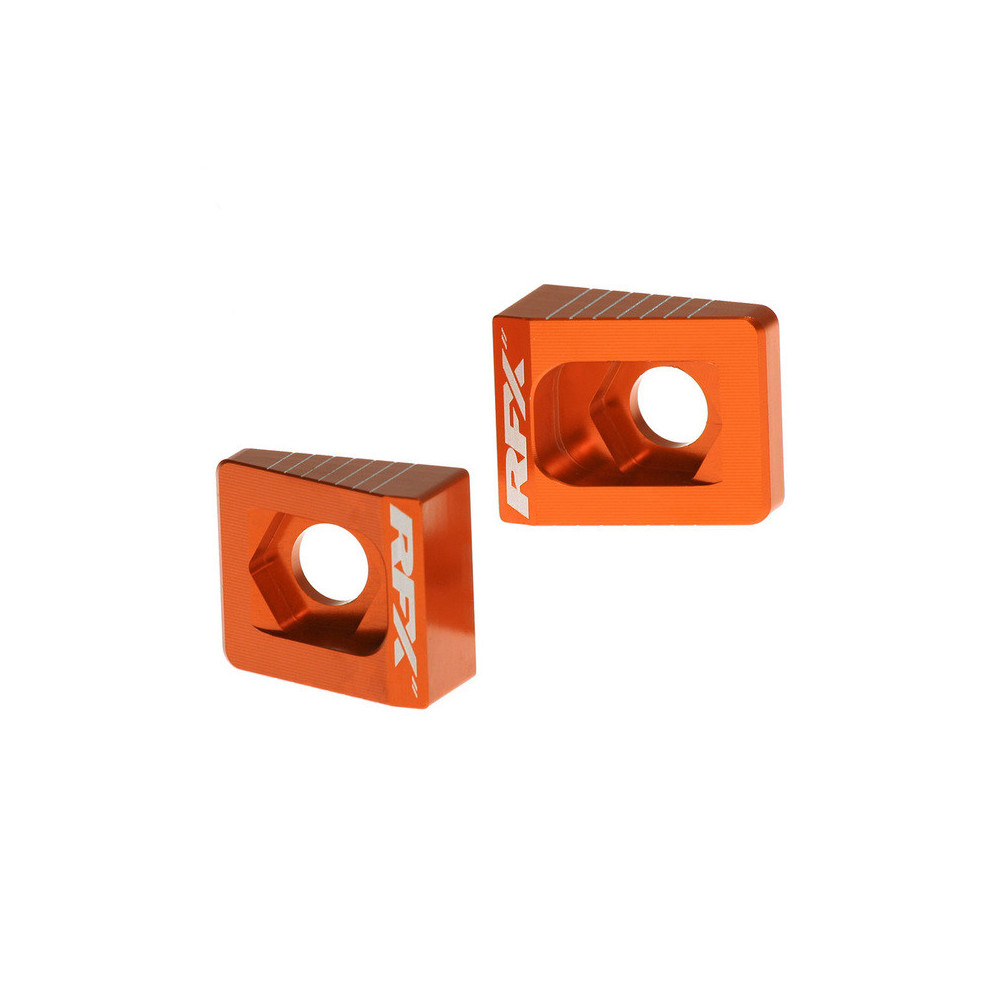 RFX Pro Chain Tensioners (Orange) - KTM 65