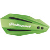 Protège-mains POLISPORT MX Bullit vert - Kawasaki KX250 / 450